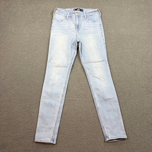 Hollister Denim - Hollister Jeans Womens 8S Light Blue High Rise Jean Legging Advanced Stretch